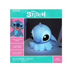 Lámpara silicona 3D Stitch 15 cm