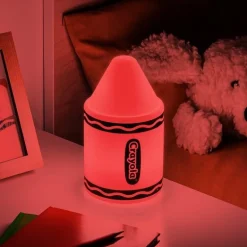 Lámpara Squishy Glo Crayola Multicolor 18 cm con Batería USB
