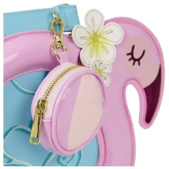 Loungefly Bandolera Flamingo - Diseño Floral y Alegre