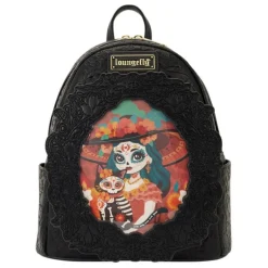 Loungefly Mochila Mini Día de los Muertos en PU y Poliéster
