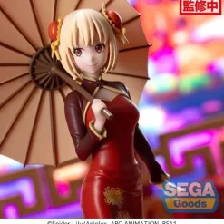 Lycoris Recoil Estatua Luminasta PVC Chisato Nishikigi Estilo Chino