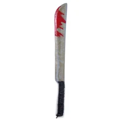Machete con sangre 78 cm