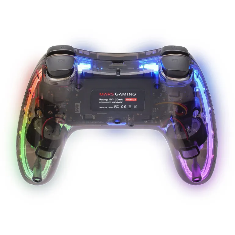 Mando Inalámbrico 2.4 GPRO Mars Gaming MGP-24 Neón