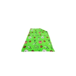 Manta Minecraft 110x150cm coralina