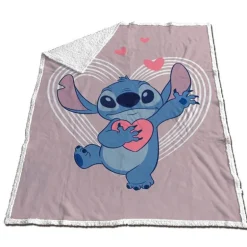 Manta polar Stitch Disney