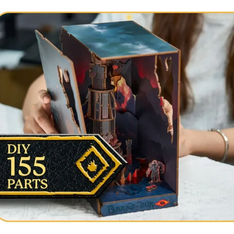 Maqueta Book Nook Barad-Dûr El Señor de los Anillos 23 cm