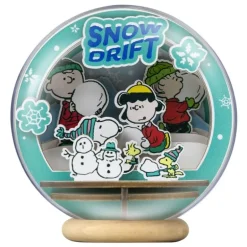 Maqueta Peanuts Puremind Wooden Theater Globe Snow Drift