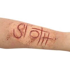 Maquillaje FXs de Letras Sloth Pereza