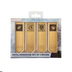 Marcapáginas de metal Casas de Poniente - Juego de Tronos