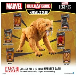 Marvel Legends Figura Wolfsbane 15 cm - Build A Figure Zabu