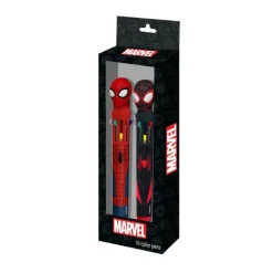 Marvel Spiderman Pack 2 Bolígrafos Multicolor 10 Colores
