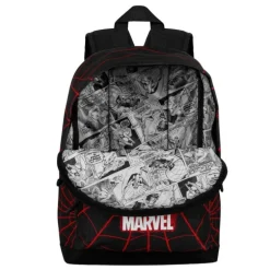 Marvel Spiderman Vision Mochila Pequeña HS FAN, Negro