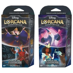 Mazo de Inicio Lorcana TCG Rise of the Floodborn Disney
