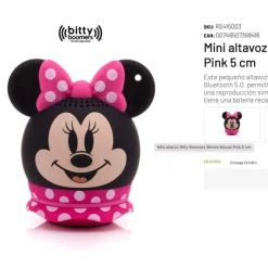 Mini Altavoz Bitty Boomers Minnie Mouse