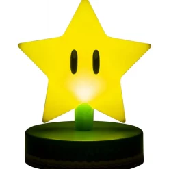 Mini Lámpara 3D Super Mario Star 10 cm