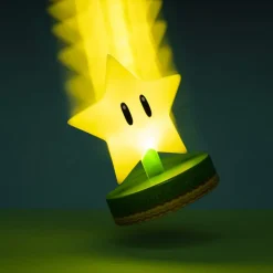 Mini Lámpara 3D Super Mario Star 10 cm