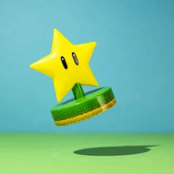 Mini Lámpara 3D Super Mario Star 10 cm
