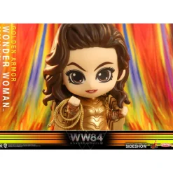 Minifigura Cosbaby (S) Golden Armor Wonder Woman 10 Cm Wonder Woman 1984