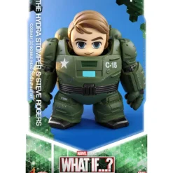 Minifiguras Cosbaby (S) Hydra Stomper & Steve Rogers 10 Cm ¿Qué Pasaría Si...?