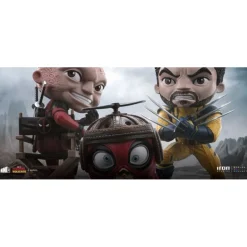 Minifiguras Deadpool y Wolverine Mini Co. de 14 cm