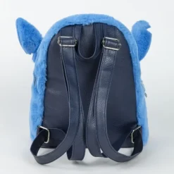 Mochila Casual de Moda con Pelo de Stitch