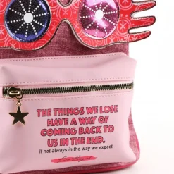 Mochila Casual de Polipiel Harry Potter Luna Lovegood - Fucsia