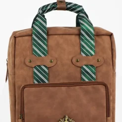 Mochila Casual de Polipiel Harry Potter Slytherin - Marrón
