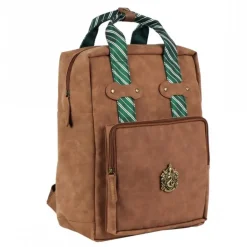 Mochila Casual de Polipiel Harry Potter Slytherin - Marrón