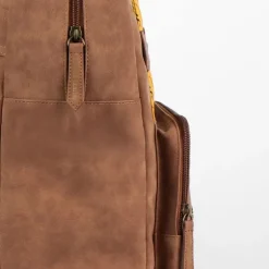 Mochila Casual Harry Potter Hufflepuff Polipiel Marrón