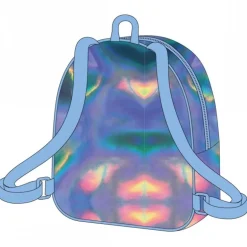 Mochila Casual Iridiscente de Stitch 100% PU Azul