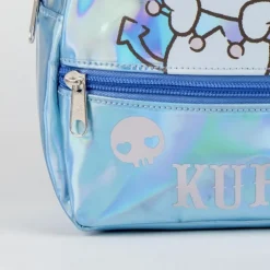 Mochila Casual Iridiscente Hello Kitty Kuromi 100% PU - Purple