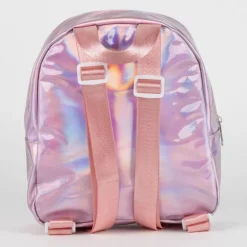 Mochila Casual Iridiscente Hello Kitty para Niñas 100% PU