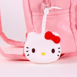 Mochila Casual Rosa Hello Kitty 100% Poliéster