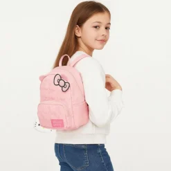 Mochila Casual Rosa Hello Kitty 100% Poliéster