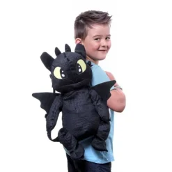 Mochila de Peluche Toothless Cómo entrenar a tu dragón 3