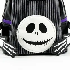 Mochila de Polipiel Negra Nightmare Before Christmas