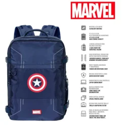 Mochila de Viaje Marvel Capitán América Gears