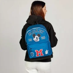 Mochila Disney Mickey Mouse Class HS FAN 2.2, Azul Ripstop