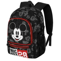 Mochila Disney Mickey Mouse Year Mochila Fight FAN 2.2, Negro