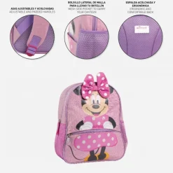 Mochila Escolar Infantil Minnie
