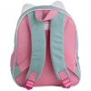 Mochila Escolar Infantil Gabby's Dollhouse de Poliéster Lila
