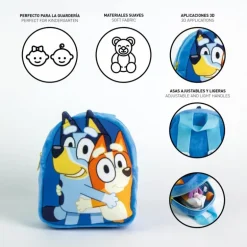 Mochila Guardería de Peluche Bluey