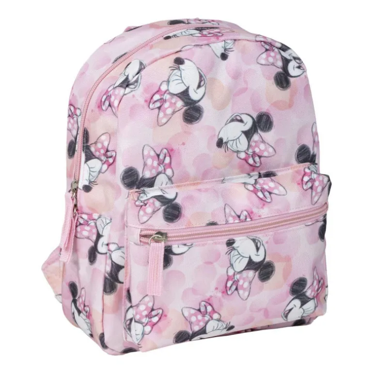 Mochila Guardería Estampado Minnie - Ideal para Pequeñas Aventureras