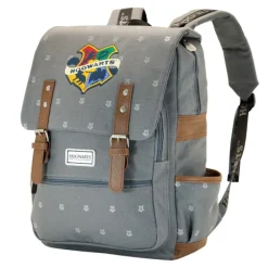 Mochila Harry Potter Hogwarts gris