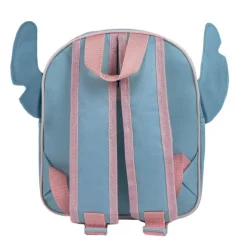 Mochila Infantil 3D con Aplicaciones de Stitch