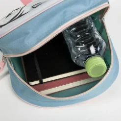 Mochila Infantil 3D con Aplicaciones de Stitch