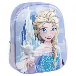 Mochila Infantil 3D de Frozen: Compañera Ideal para los Pequeños Aventureros