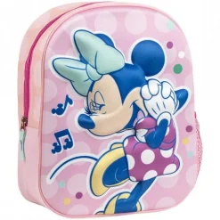 Mochila Infantil 3D de Minnie: Estilo y Comodidad