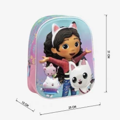 MOCHILA INFANTIL 3D GABBY´S DOLLHOUSE