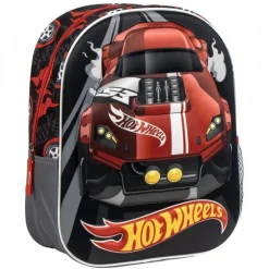 Mochila Infantil 3D Hot Wheels